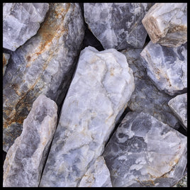 Lithium Quartz, Rough Rock, per lb