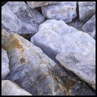 Lithium Quartz, Rough Rock, per lb
