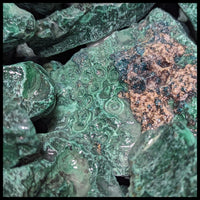 Malachite, Rough Rock, per lb