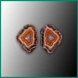 MAW203pr Malawi Agate Specimen Pair