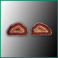 MAW204pr Malawi Agate Specimen Pair