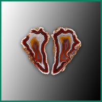 MAW207pr Malawi Agate Specimen Pair