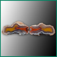 MAW208pr Malawi Agate Specimen Pair
