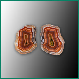 MAW210pr Malawi Agate Specimen Pair