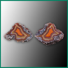 MAW211pr Malawi Agate Specimen Pair