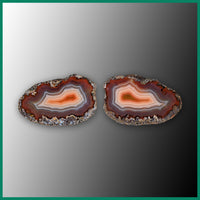 MAW212pr Malawi Agate Specimen Pair
