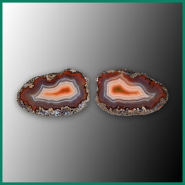 MAW212pr Malawi Agate Specimen Pair