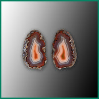 MAW212pr Malawi Agate Specimen Pair