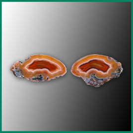 MAW213pr Malawi Agate Specimen Pair