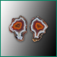 MAW214pr Malawi Agate Specimen Pair