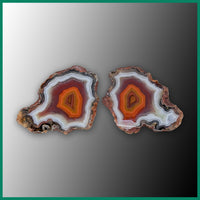 MAW214pr Malawi Agate Specimen Pair