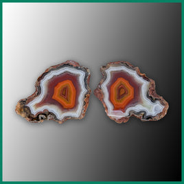MAW214pr Malawi Agate Specimen Pair