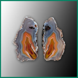 MAW225pr Malawi Agate Specimen Pair