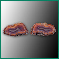 MAW227pr Malawi Agate Specimen Pair