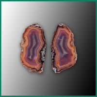 MAW227pr Malawi Agate Specimen Pair