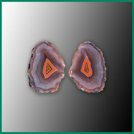 MAW228pr Malawi Agate Specimen Pair