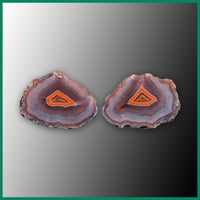 MAW228pr Malawi Agate Specimen Pair