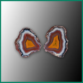 MAW230pr Malawi Agate Specimen Pair