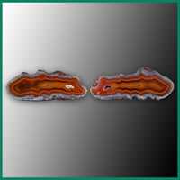 MAW231pr Malawi Agate Specimen Pair