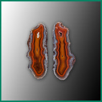 MAW231pr Malawi Agate Specimen Pair