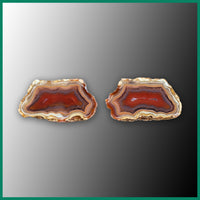 MAW232pr Malawi Agate Specimen Pair