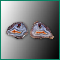 MAW233pr Malawi Agate Specimen Pair