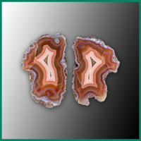 MAW234pr Malawi Agate Specimen Pair