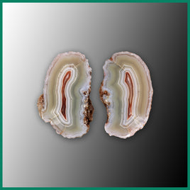 MAW235pr Malawi Agate Specimen Pair