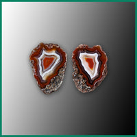 MAW240pr Malawi Agate Specimen Pair