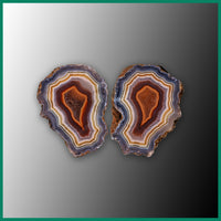 MAW241pr Malawi Agate Specimen Pair