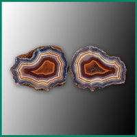 MAW241pr Malawi Agate Specimen Pair