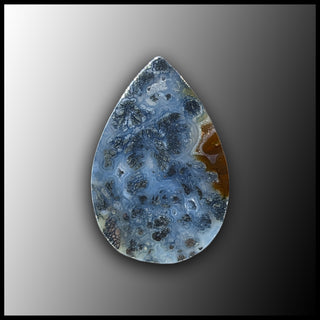 MIQ108c Marcasite in Quartz Cabochon