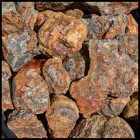 Mushroom Rhyolite, Rough Rock, per lb