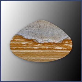 PAL103c Palomino Picture Jasper Cabochon