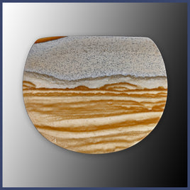 PAL105c Palomino Picture Jasper Cabochon