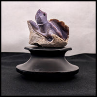 PCHT102 Purple Chalcedony Turtle Carving
