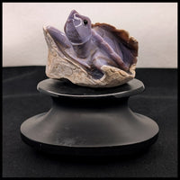 PCHT102 Purple Chalcedony Turtle Carving