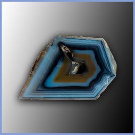 POL102JR Polyhedroid Agate Specimen