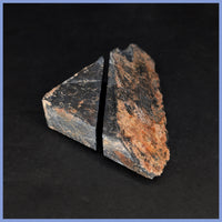 POL631pr Polyhedroid Agate Pair