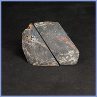 POL633pr Polyhedroid Agate Pair