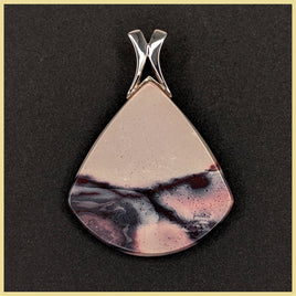 POR130lf Porcelain Jasper Pendant