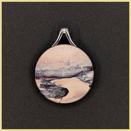 POR130sr Porcelain Jasper Pendant