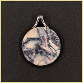 POR133sr Porcelain Jasper Pendant