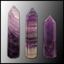 Purple Fluorite Tower