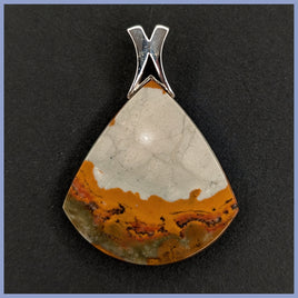 RBP102lf Rocky Butte Jasper Pendant