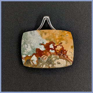 RBP103cu Rocky Butte Jasper Pendant