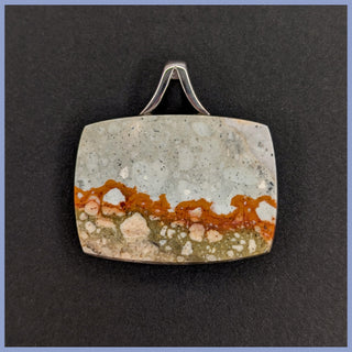 RBP105cu Rocky Butte Jasper Pendant