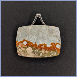RBP105cu Rocky Butte Jasper Pendant