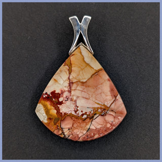 RBP105lf Rocky Butte Jasper Pendant