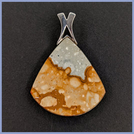 RBP106lf Rocky Butte Jasper Pendant